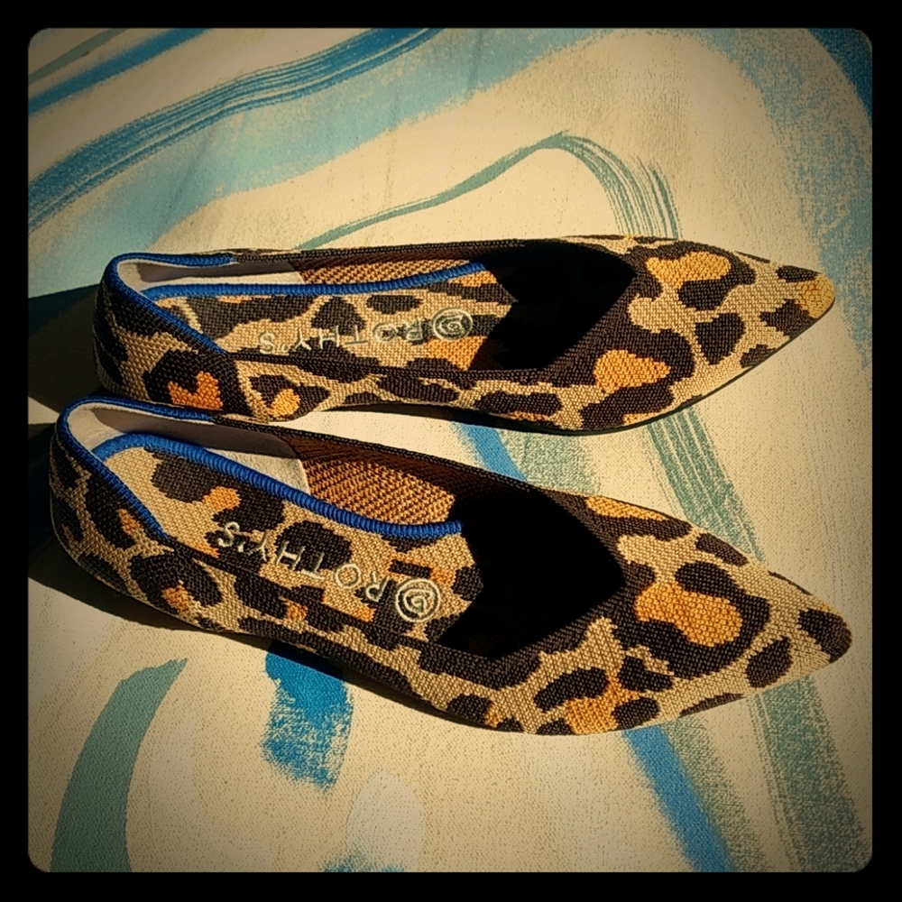 Rothy's The Point in Big Cat size 8